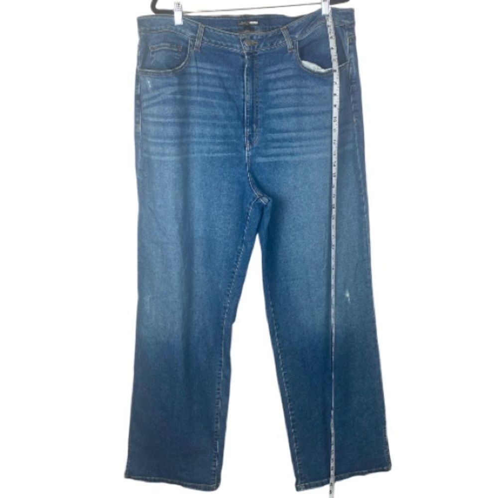 Fashion Nova Womens Size 22w Denim Jeans Med Blue